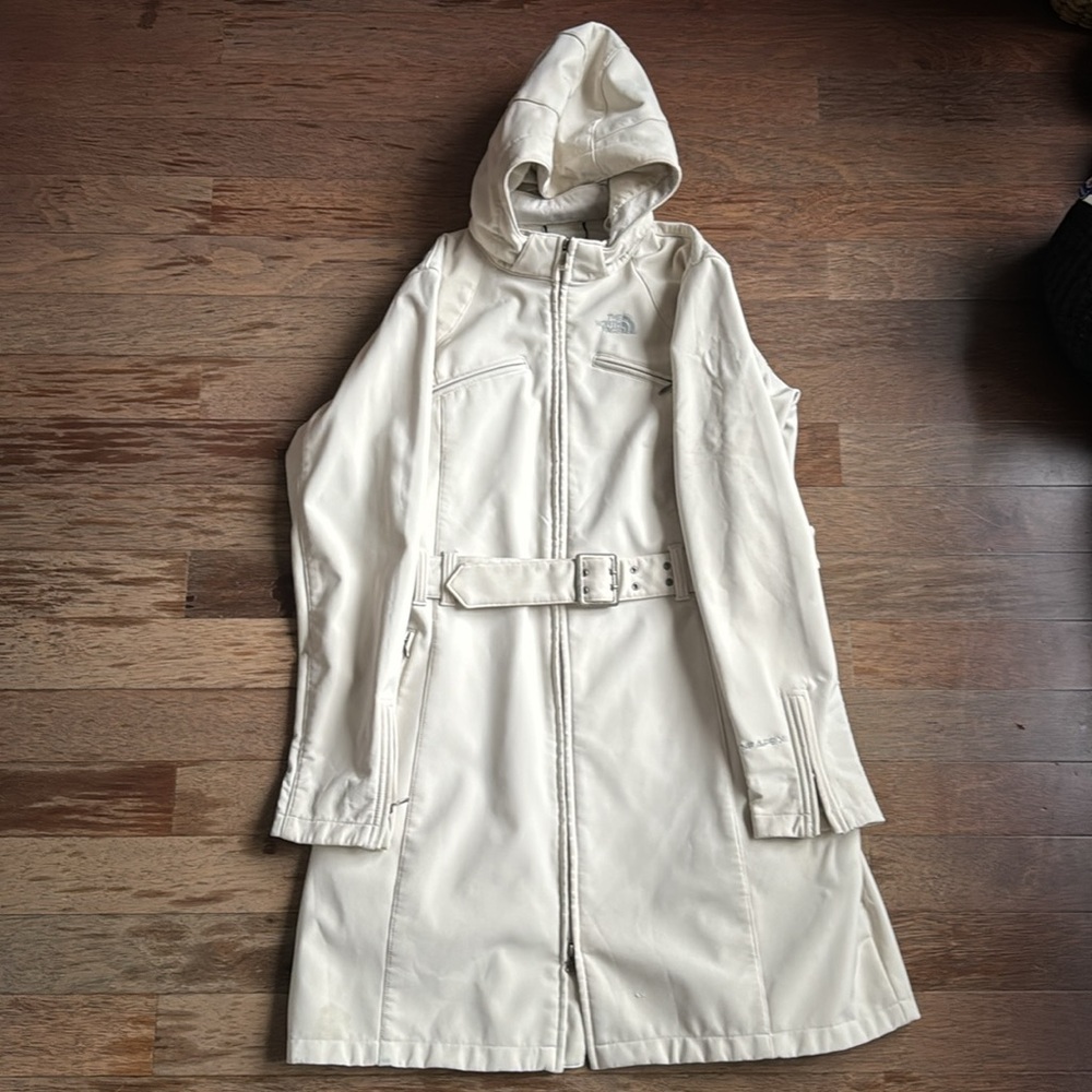 Women’s North Face XL trench coat